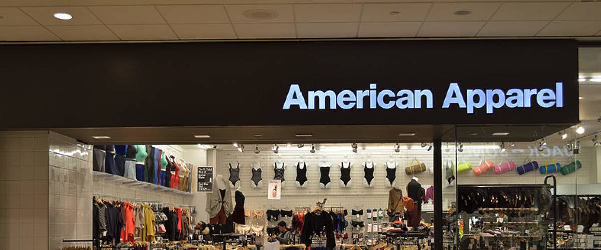 Store front of American Apparel