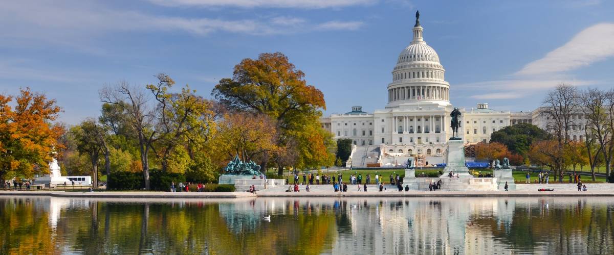 All roads in Washington lead to the US Capitol Building
