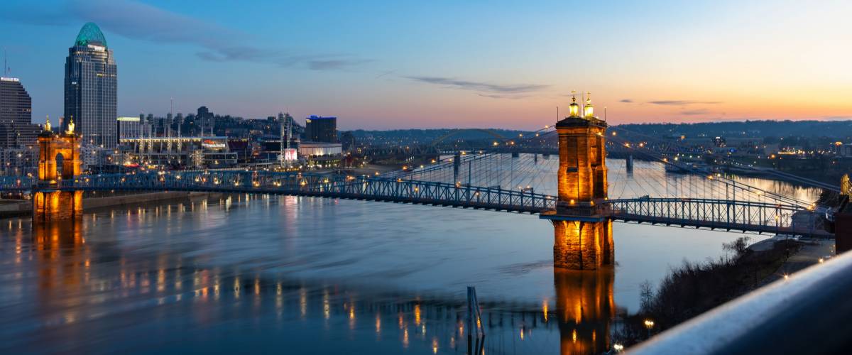 Cincinnati's Roebling Suspension Bridge