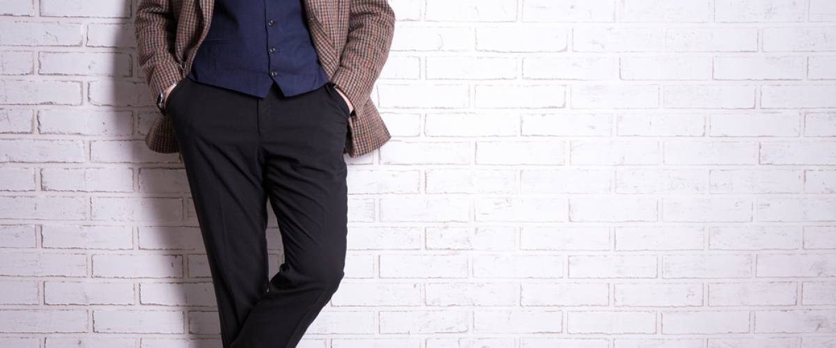 man closeup make fashion