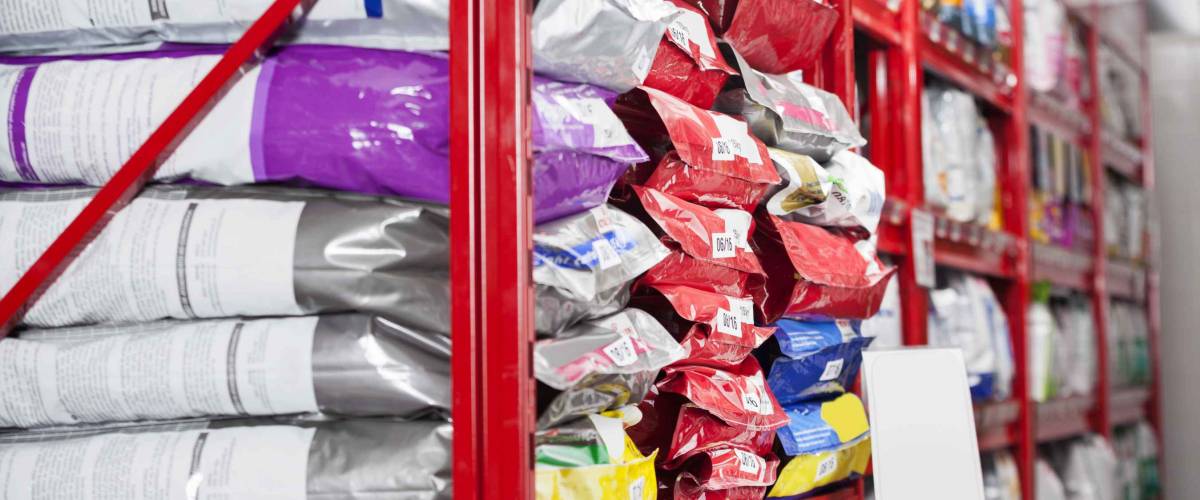 Pet Food Packets At Store