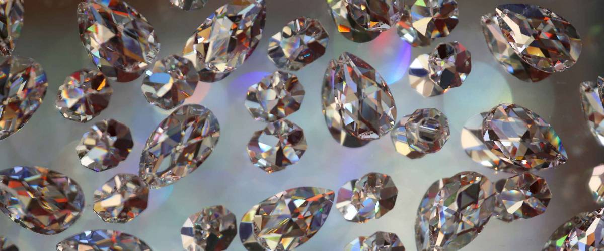 background with glittering stones like diamonds