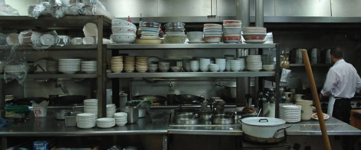 Restaurant Kitchen storage