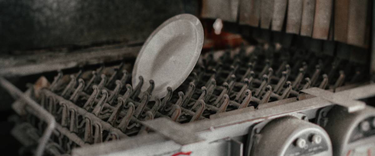 Old dishwasher