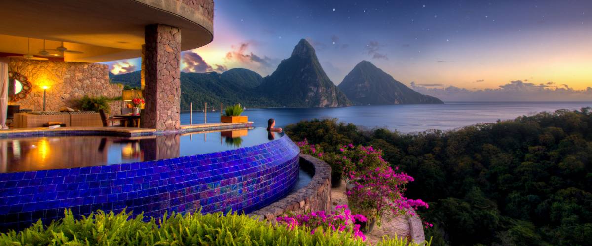 Jade Mountain in St. Lucia