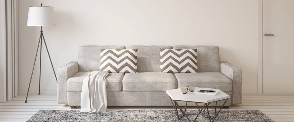 Gray living room