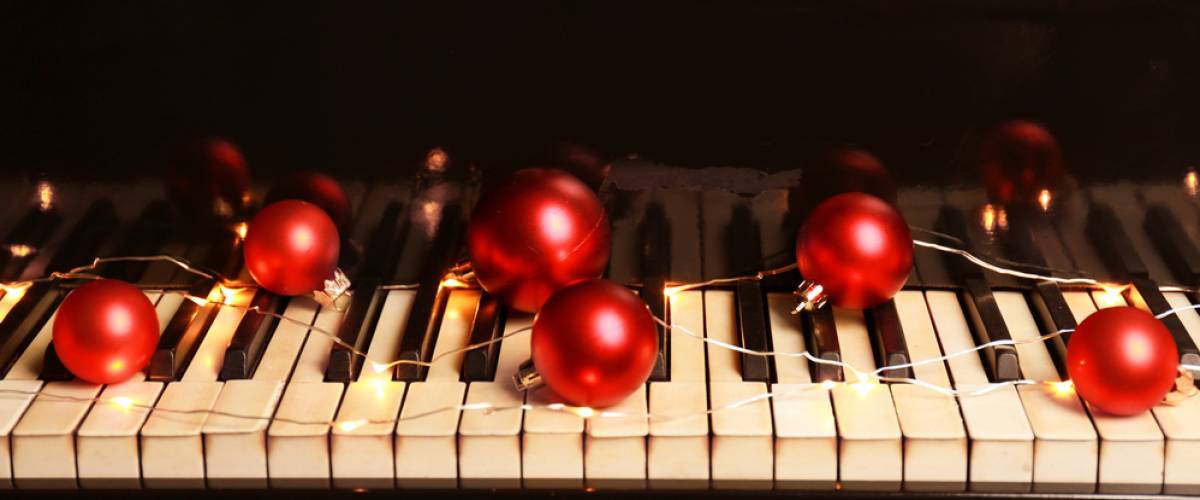 Ornaments on a piano