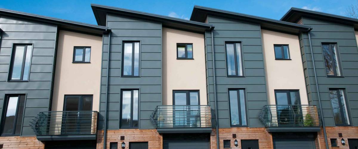 Modern new housing , England