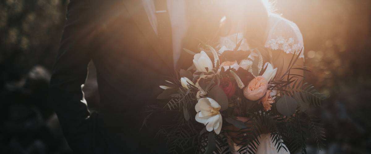 Couple of wedding day