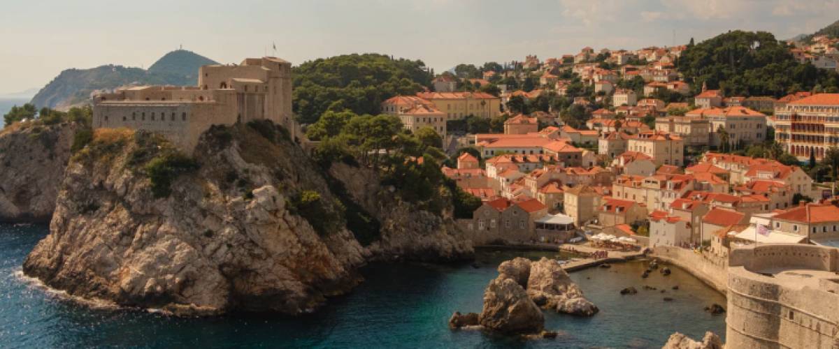 Seaside of Dubrovnik, Croatia