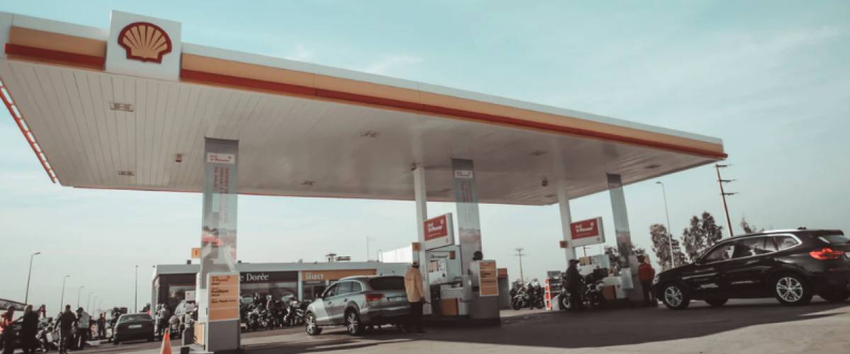 Shell gas station