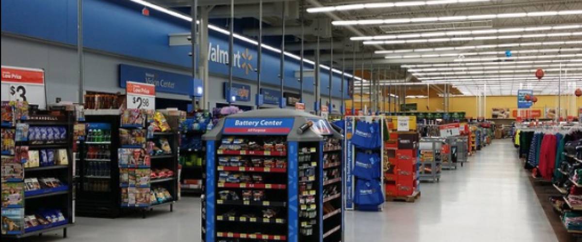 Walmart interior
