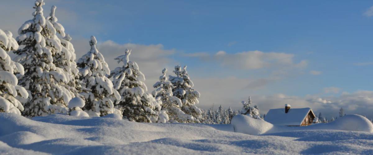 Winter time outside