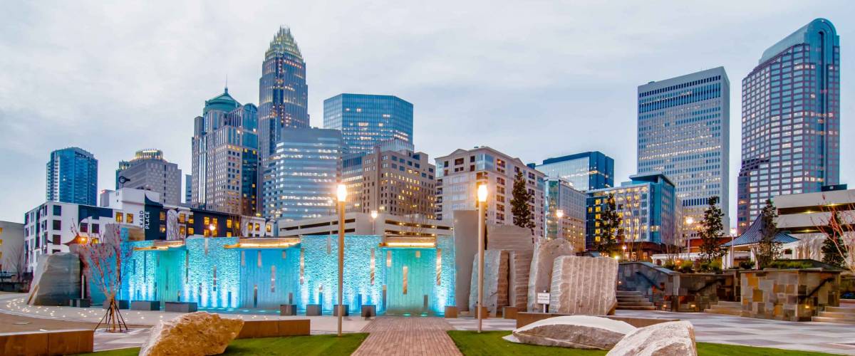 charlotte north carolina skyline
