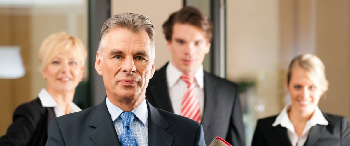Business - team in an office