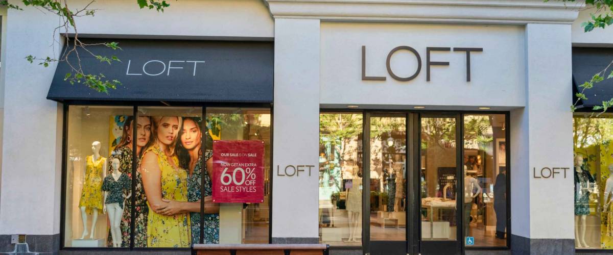A Loft store in San Jose, California. Loft is one of the chains operated by retailer Ascena Retail Group.