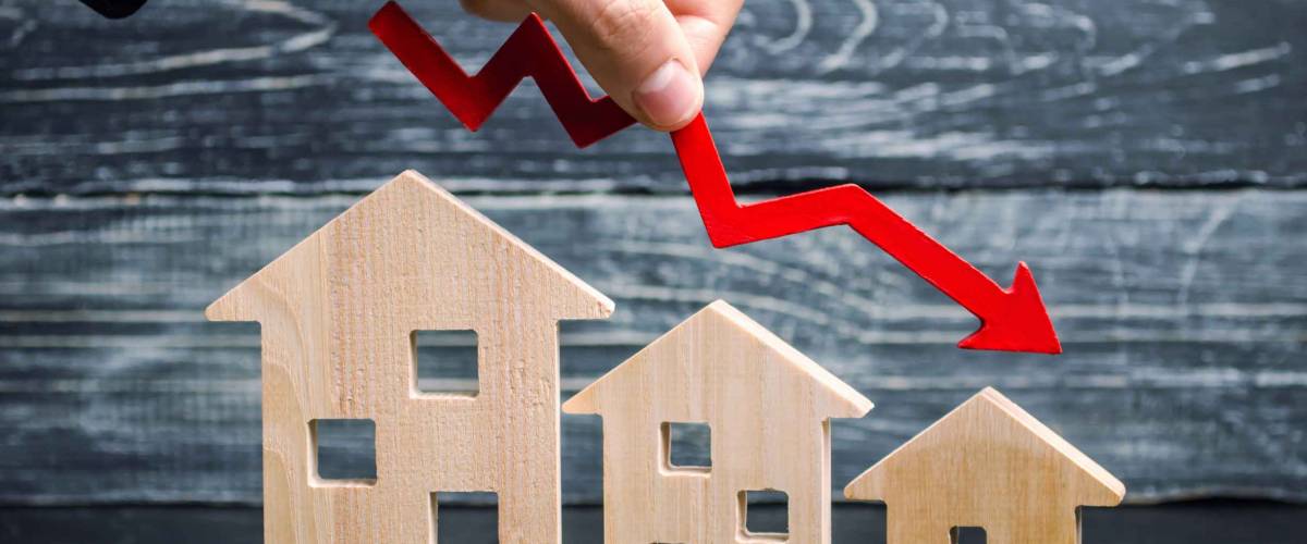 a decline in mortgage rates