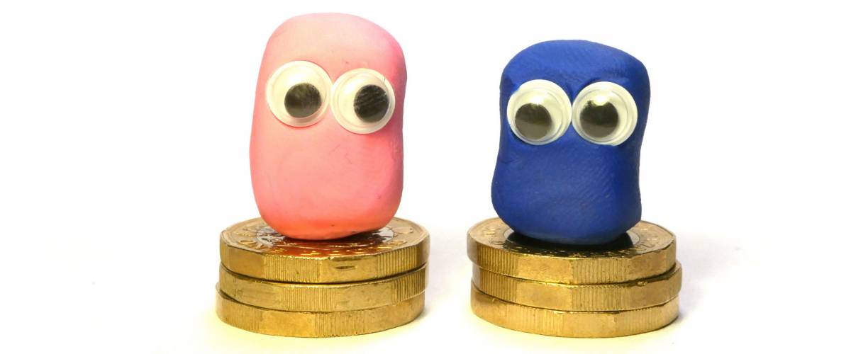 Concept of gender pay