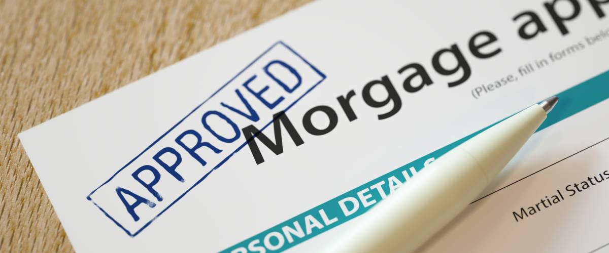 Approved mortgage application