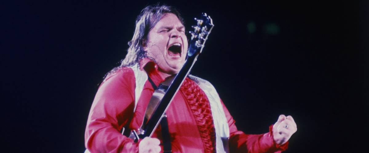 Meat Loaf performing, circa 1977