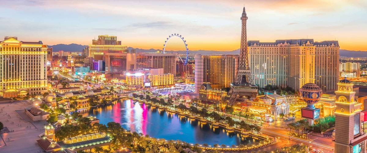 cityscape of Las Vegas