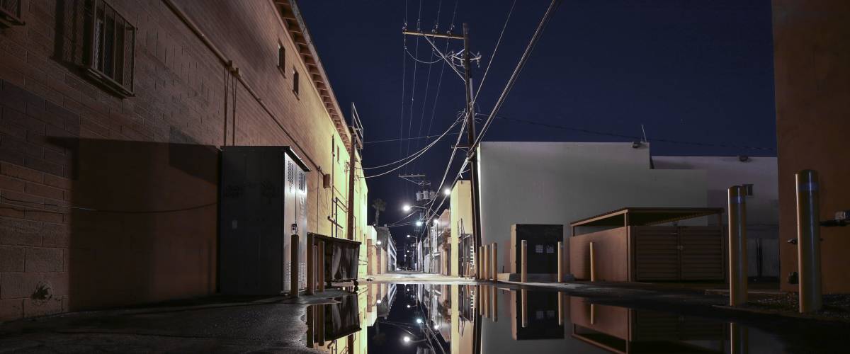Las Vegas alley
