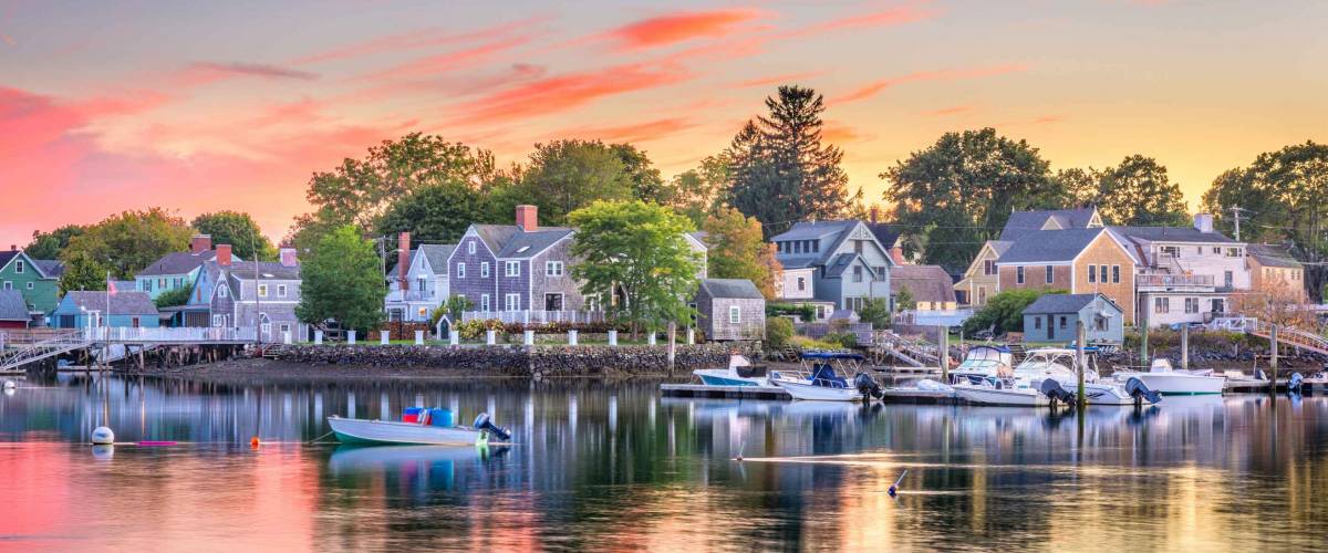 Portsmouth, New Hampshire, USA townscape.