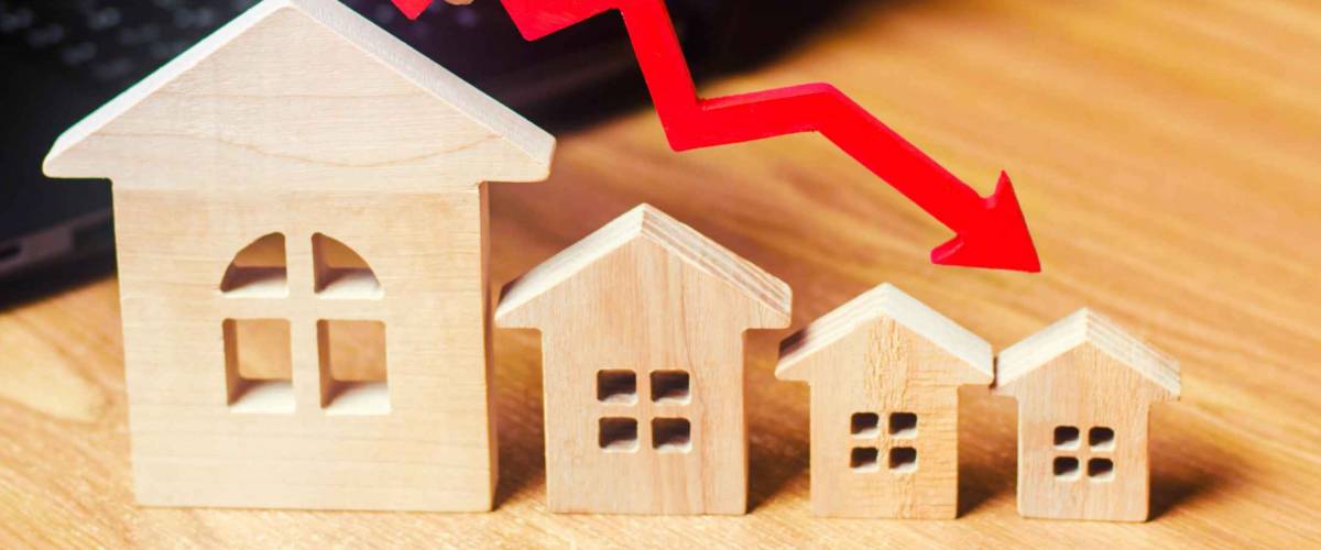a decline in property prices. population decline. falling interest on the mortgage. reduction in demand for the purchase of housing. low energy efficiency. low prices for public utilities