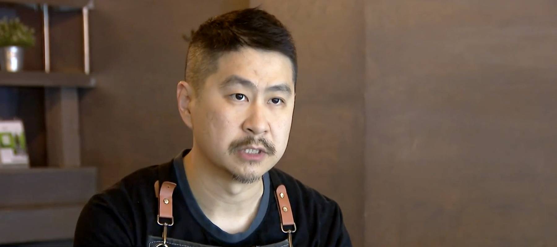 Kenny Chou, owner of Table to Stix Ramen, says he lost his temper after a customer left without tipping.