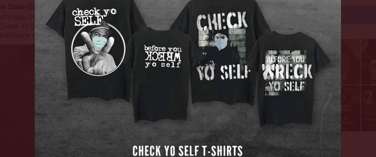 Ice Cube fundraiser t-shirts