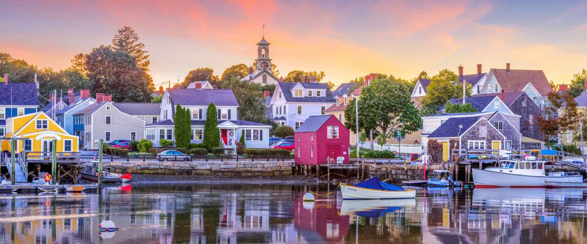 Portsmouth, New Hampshire, USA townscape.