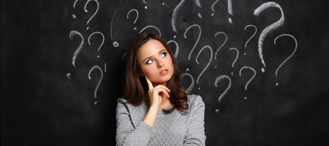 Woman confused