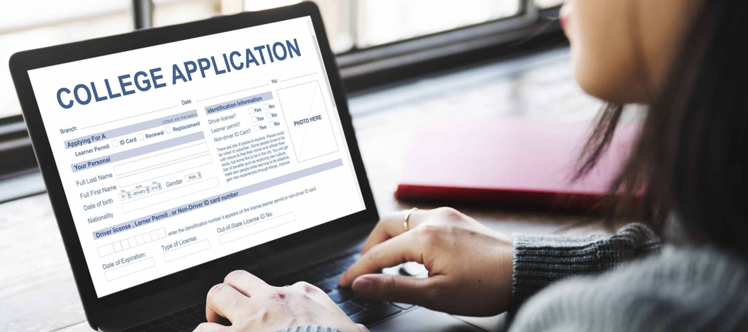 College Application Form Education Concept