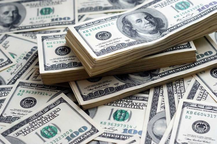 Dollar banks note money background