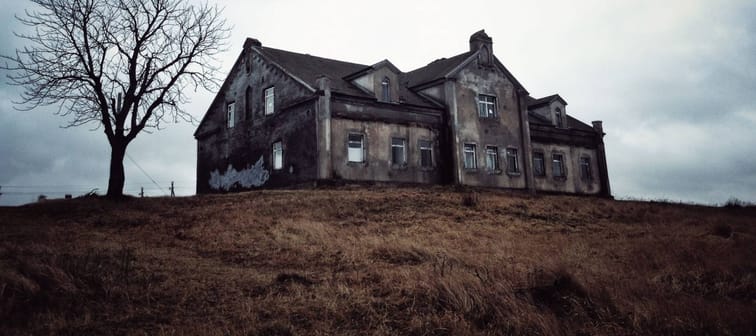 A haunted house in Belarus
