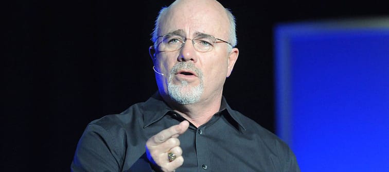 Personal finance guru Dave Ramsey speaks to a crowd of thousands at his event 'Dave Ramsey's Total Money Makeover LIVE'