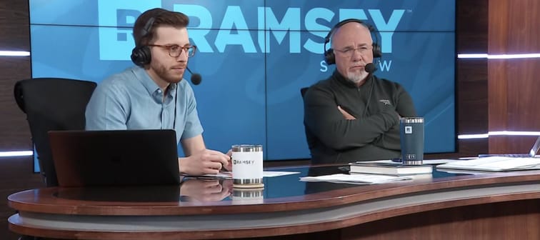 a screengrab from 'The Ramsey Show' on YouTube