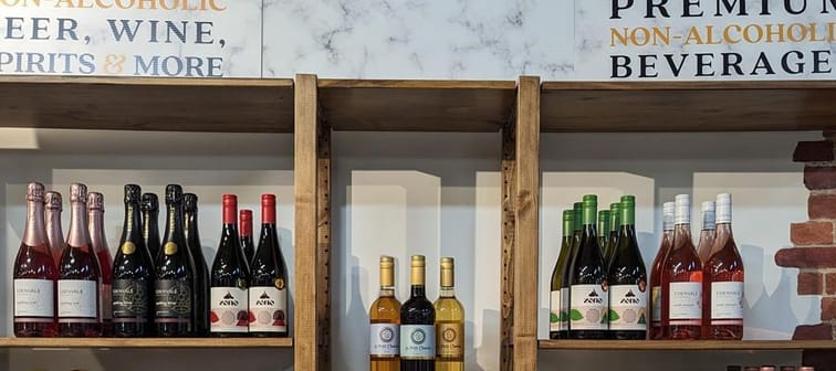 Jonathan Barembruch opened Calgary's first-ever non-alcoholic bottle store, Sant&eacute; Dry Bottle Shop, at Crossroads Market last July to fill that gap. It is among many non-alcoholic bottl