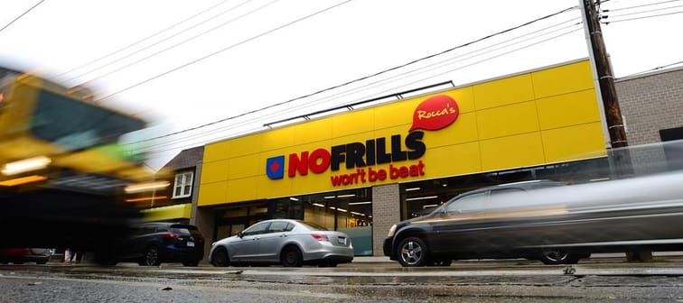 One of the organizers for the month-long boycott of Loblaw-owned stores says she met on Thursday with the grocer's new president and CEO Per Bank. A No Frills store is shown in Toronto on Fri
