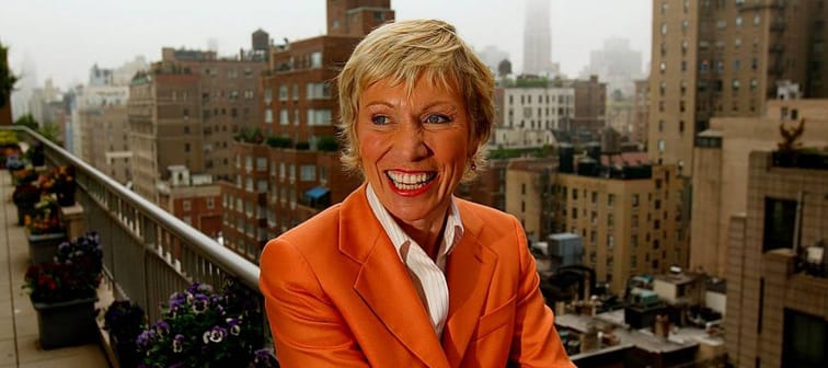 Barbara Corcoran in 2004 at her office on Madison Ave.