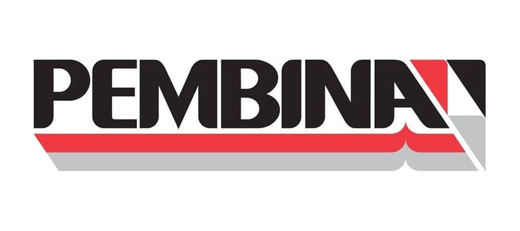The corporate logo of Pembina Pipeline Corp. is shown. 