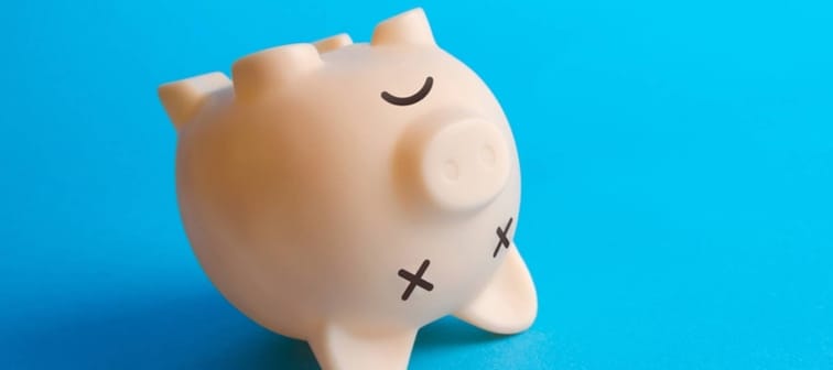 Dead Piggy Bank