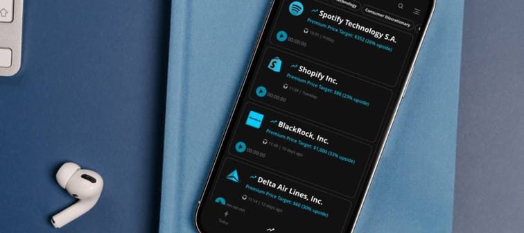 Screenshot of the Moby mobile app