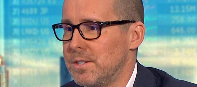 Mark Spitznagel, taken at Bloomberg TV studio Feb. 7, 2018