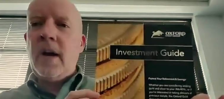 Disgruntled Oxford Gold investor Scott Dahl.