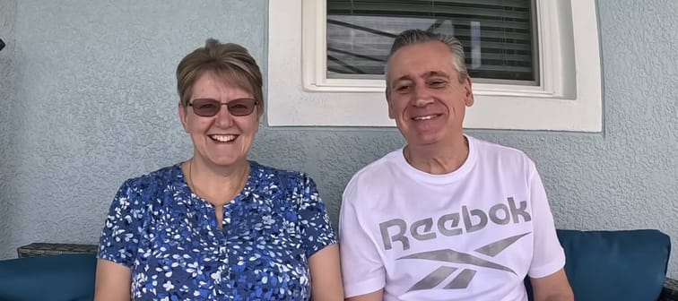 Barry Bazza and his wife