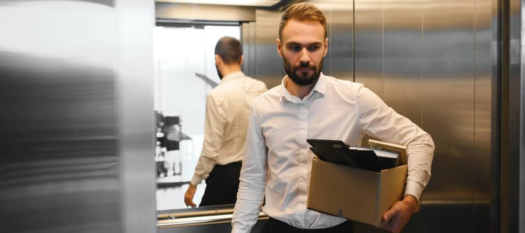 Fired office worker