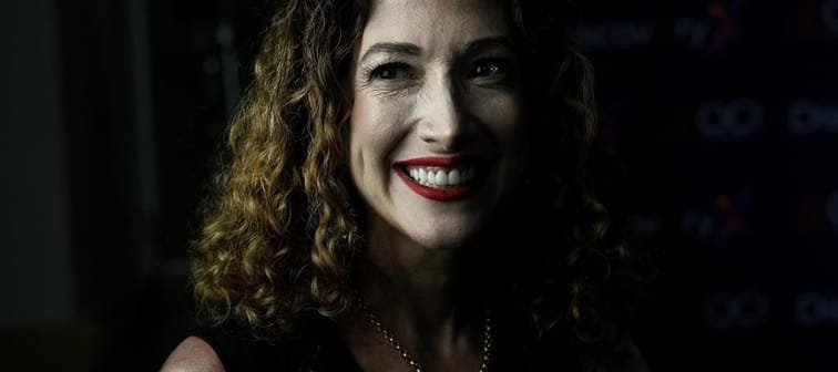 Randi Zuckerberg, creator of Facebook Live and the sister of Meta founder Mark Zuckerberg, poses for a photograph in Toronto on Wednesday, April 17, 2024. 