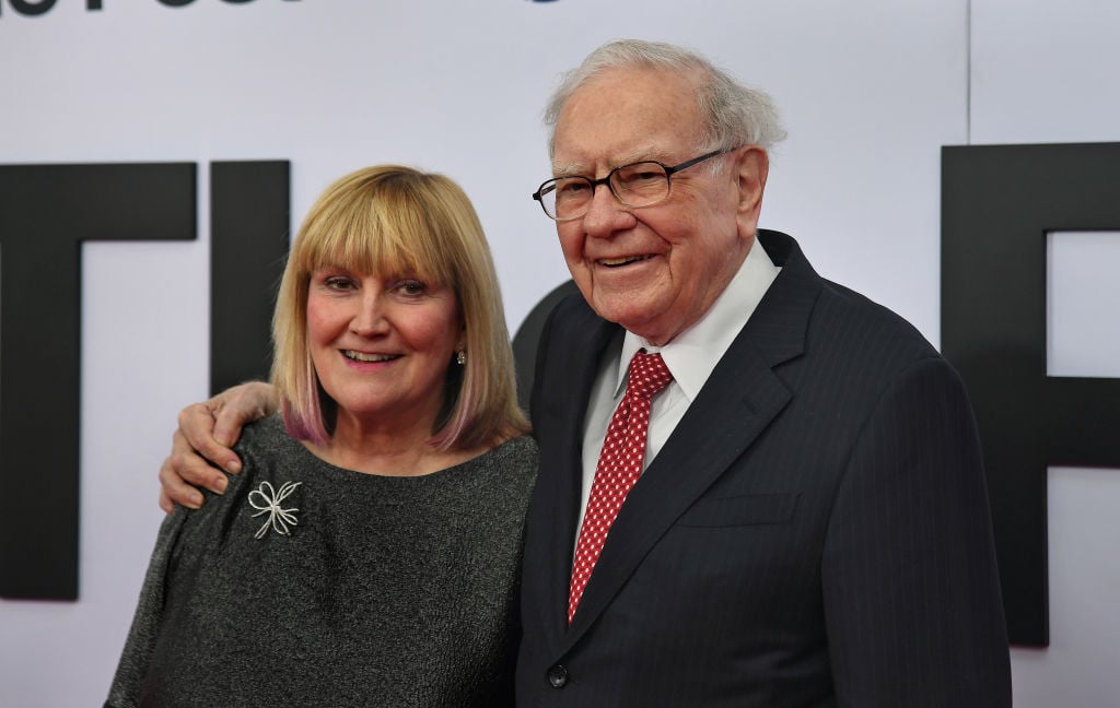 Warren Buffett and daughter Susan Buffett