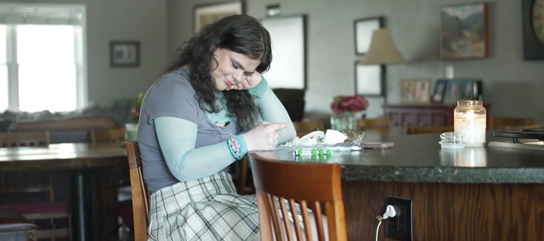 Remi Lee has caudal regression syndrome and regularly needs medical care.